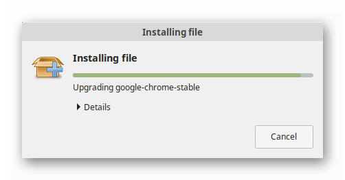 Установка Google Chrome для Linux Mint через установщик пакетов