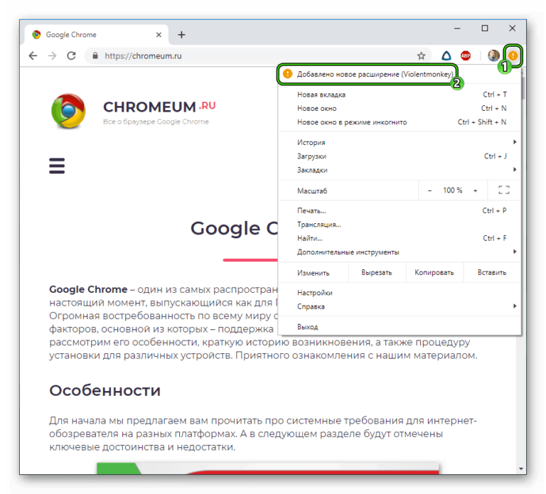 Скорость запуска google chrome