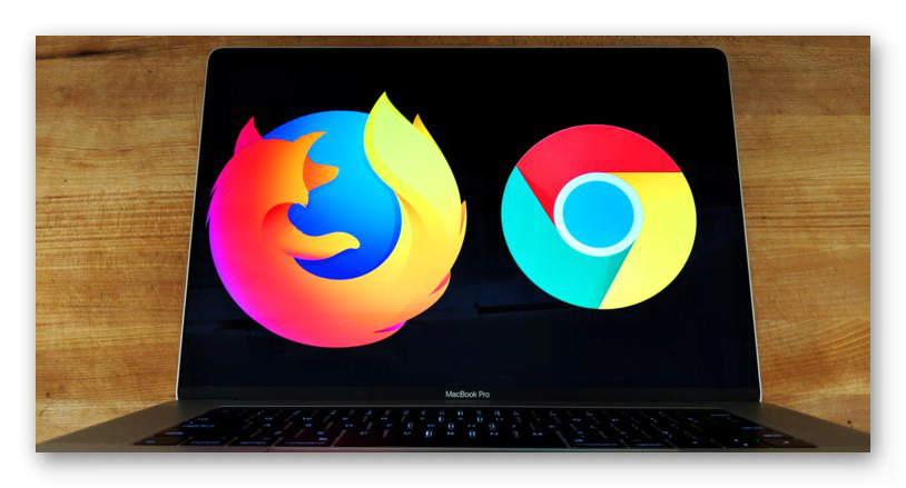 Картинка Mozilla Firefox vs Google Chrome