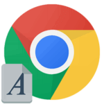 Как поменять шрифт в браузере Chrome