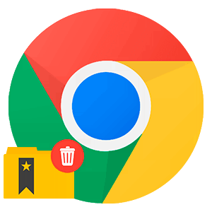 Как удалить все закладки в google chrome